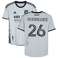 Maillot gris dédicacé #26 de Rodrigues San Jose Earthquakes pour la saison 2023 de la MLS