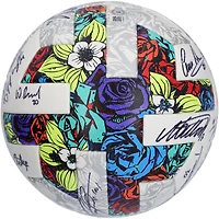 Ballon de football autographié par les San Jose Earthquakes lors de la saison 2022 de la MLS avec signatures