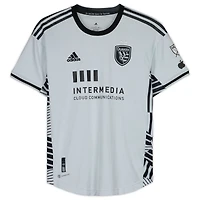 Maillot gris dédicacé #15 des San Jose Earthquakes de Tanner Beason pour la saison 2023 de la MLS