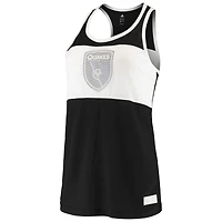 Women's adidas Black San Jose Earthquakes Finished Tank Top
