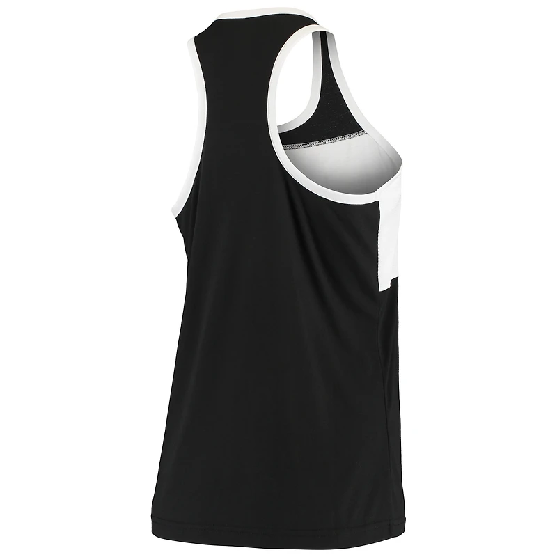 Women's adidas Black San Jose Earthquakes Finished Tank Top