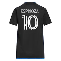 Maillot Femme adidas Cristian Espinoza Bleu San Jose Earthquakes 2023 Active Fault Réplique