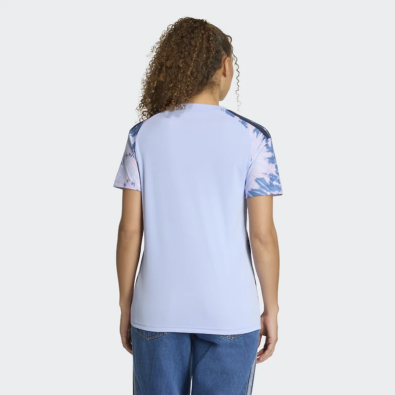 Women's adidas Light Blue San Jose Earthquakes 2026 The Dead Kit Replica Jersey