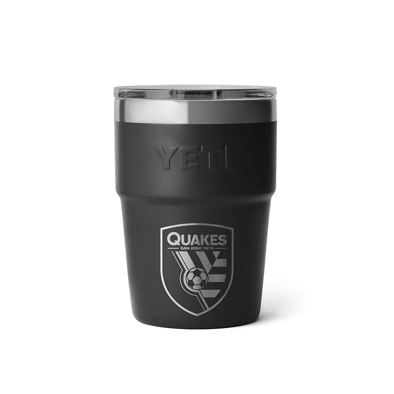 YETI San Jose Earthquakes 16oz. Rambler Stackable Cup with Magslider Lid