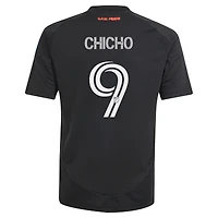Youth adidas Cristian Arango Black San Jose Earthquakes 2025 Headliner Replica Player Jersey