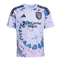 Maillot réplique adidas bleu clair San Jose Earthquakes 2026 « The Dead » pour jeunes