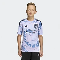 Youth adidas Light Blue San Jose Earthquakes 2026 The Dead Kit Replica Jersey