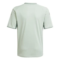 Youth adidas Light Green San Jose Earthquakes 2025 One Planet Pre-Match Top