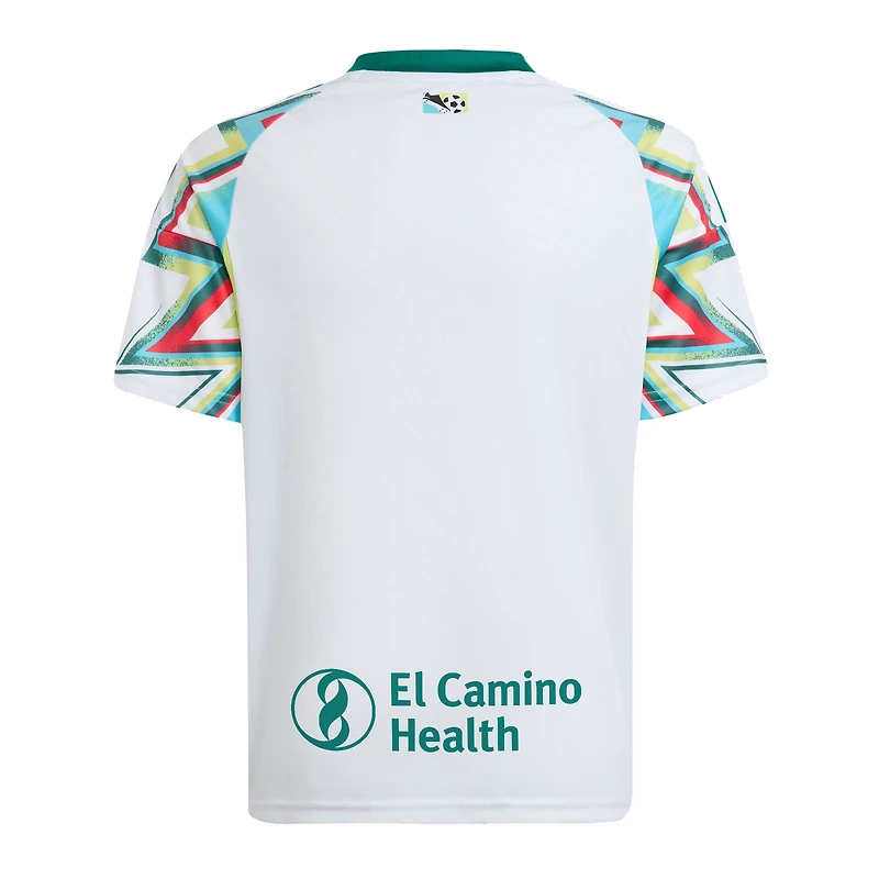 Maillot réplique adidas blanc pour jeunes San Jose Earthquakes 2025