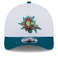 Casquette ajustable New Era blanche San Jose Earthquakes 2025 Jersey Hook 9FORTY M-Crown pour jeune