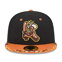 Men's New Era  Black/Burnt Orange San Jose Giants 2026 Copa De La Diversion 59FIFTY Fitted Hat