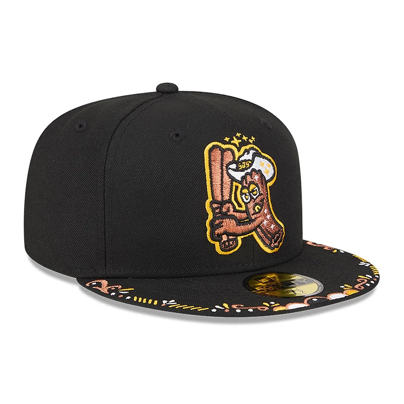 Casquette ajustée New Era noire San Jose Giants 2026 Copa De La Diversion 59FIFTY pour homme