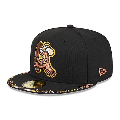 Casquette ajustée New Era noire San Jose Giants 2026 Copa De La Diversion 59FIFTY pour homme