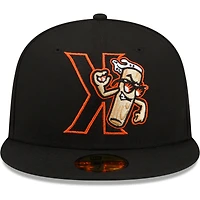Men's New Era Black San Jose Giants Theme Night 59FIFTY Fitted Hat