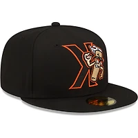 Men's New Era Black San Jose Giants Theme Night 59FIFTY Fitted Hat