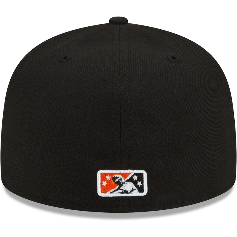 Men's New Era Black San Jose Giants Theme Night 59FIFTY Fitted Hat