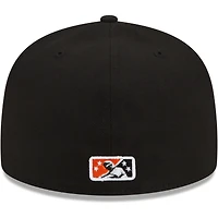 Men's New Era Black San Jose Giants Theme Night 59FIFTY Fitted Hat