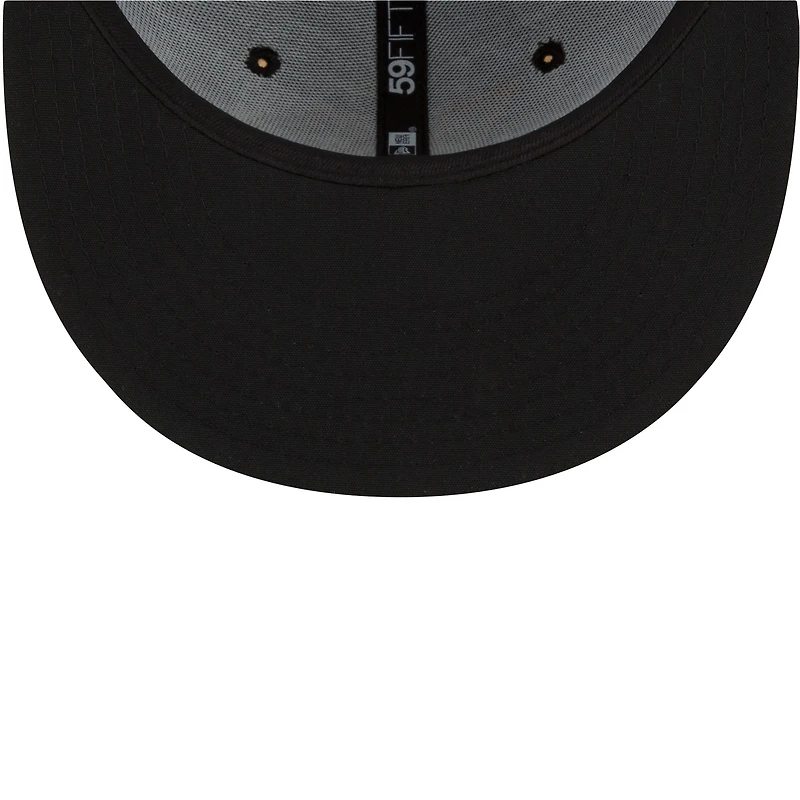 Men's New Era Black San Jose Giants Theme Night 59FIFTY Fitted Hat