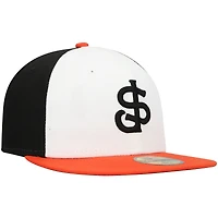 Men's New Era White San Jose Giants Authentic Collection Team Alternate 59FIFTY Fitted Hat