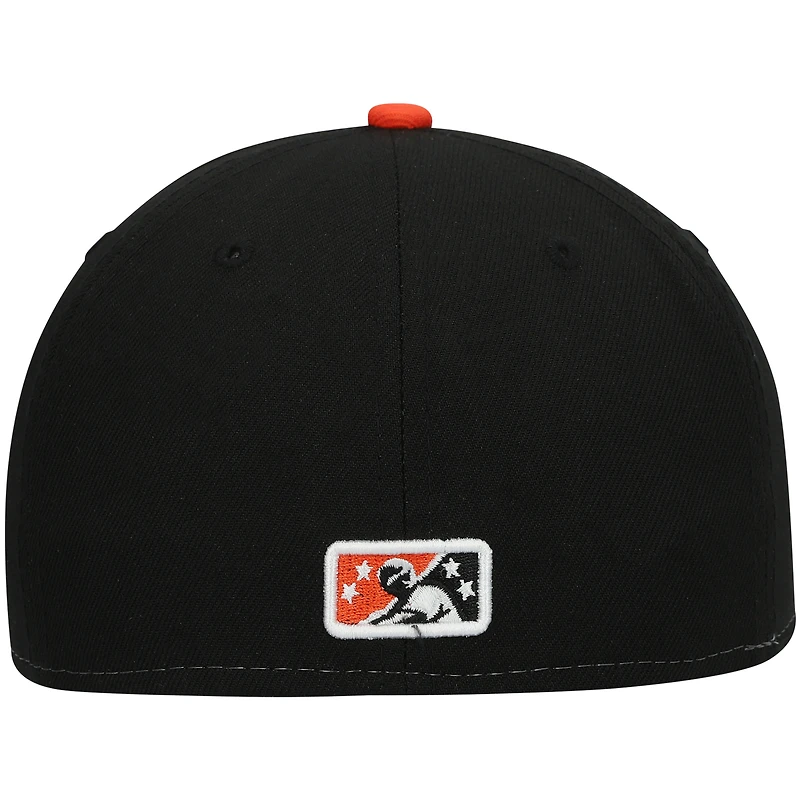 Men's New Era White San Jose Giants Authentic Collection Team Alternate 59FIFTY Fitted Hat