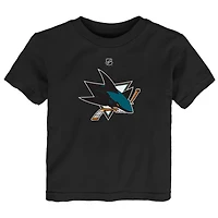 Infant Outerstuff Black San Jose Sharks Primary Logo T-Shirt