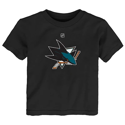 Infant Outerstuff Black San Jose Sharks Primary Logo T-Shirt