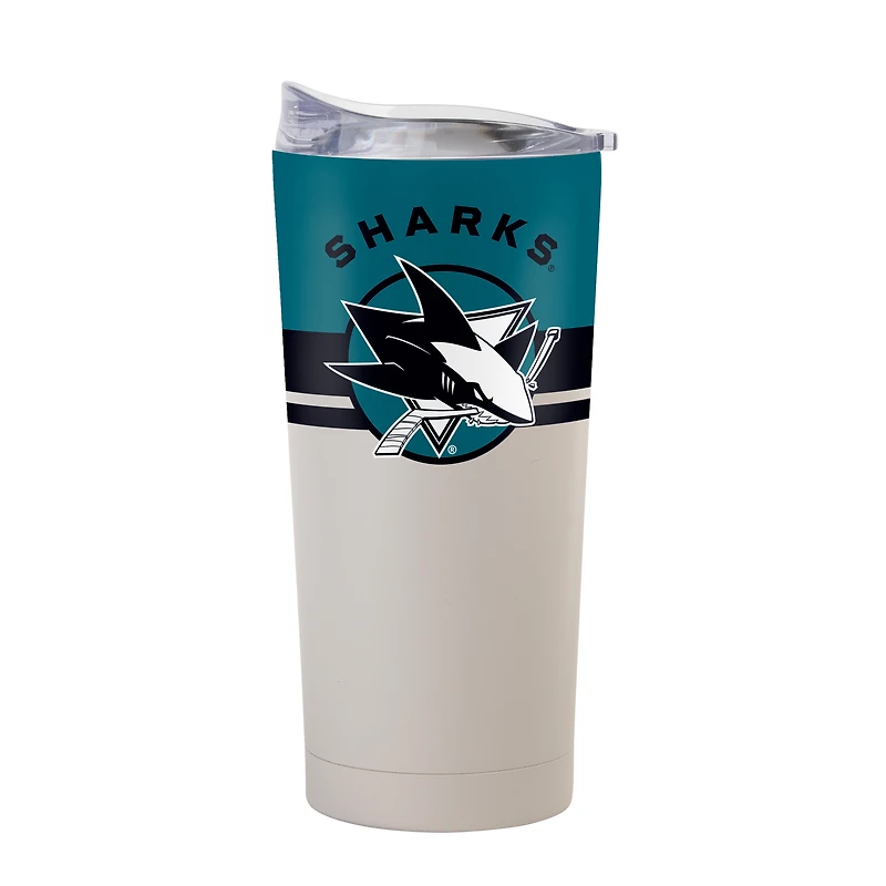 Gobelet isotherme Horizon à revêtement en poudre Logo Brands San Jose Sharks de 59 cl