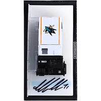 Macklin Celebrini San Jose Sharks Autographed 1:43 Scale Die-Cast Zamboni