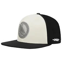 Men's Pro Standard  Cream San Jose Sharks French Terry Snapback Hat