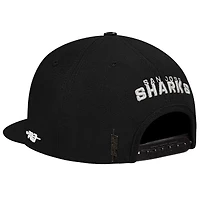 Men's Pro Standard  Cream San Jose Sharks French Terry Snapback Hat