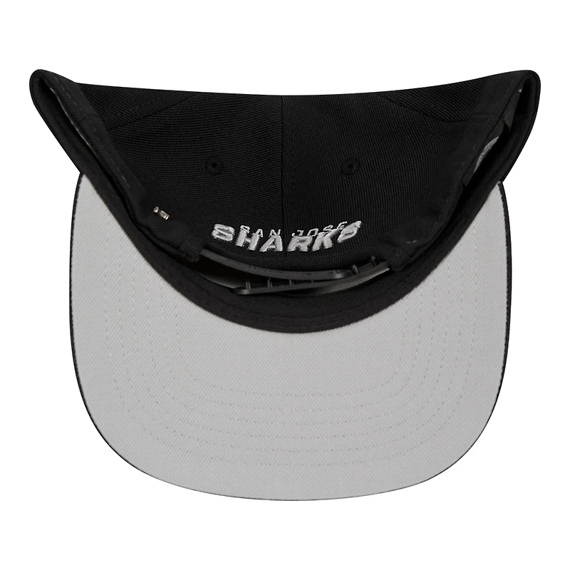 Men's Pro Standard  Cream San Jose Sharks French Terry Snapback Hat