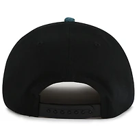 Casquette ajustable Burnett pour homme, motif American Needle, noir/bleu sarcelle, San Jose Sharks