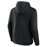 Men's Fanatics Black San Jose Sharks Authentic Pro Alternate Wordmark Pullover Hoodie