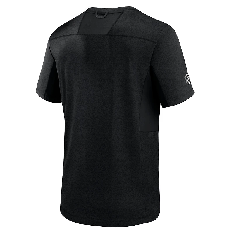 Men's Fanatics  Black San Jose Sharks Authentic Pro Performance T-Shirt
