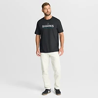 Men's Fanatics Black San Jose Sharks Authentic Pro Primary T-Shirt