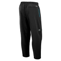 Men's Fanatics Black San Jose Sharks Authentic Pro Rink Coaches Pants