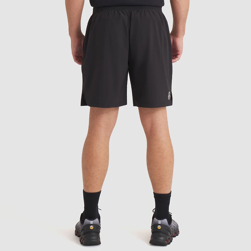 Short de performance authentique Pro Rink Fanatics noir pour homme des Sharks San Jose