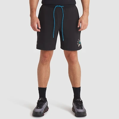 Men's Fanatics Black San Jose Sharks Authentic Pro Rink Performance Shorts