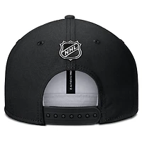 Men's Fanatics Black San Jose Sharks Authentic Pro Rink Snapback Hat