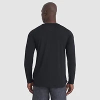 T-shirt à manches longues Fanatics noir authentique des Sharks de San Jose pour homme