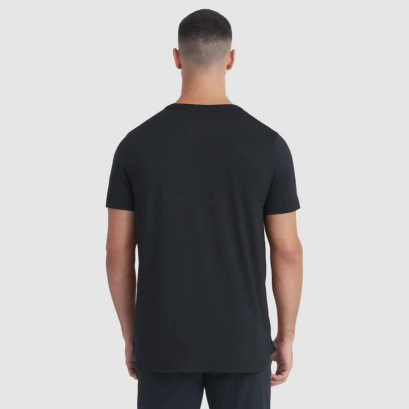 T-shirt technique authentique Pro Rink des Sharks de San Jose pour homme, noir, Fanatics