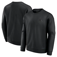 Sweat-shirt polaire authentique Fanatics noir San Jose Sharks pour homme