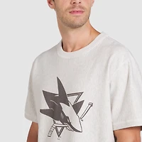 Men's Fanatics Cream San Jose Sharks Made Canada T-Shirt