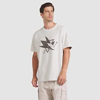 Men's Fanatics Cream San Jose Sharks Made Canada T-Shirt