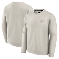 Sweat-shirt polaire authentique Fanatics gris San Jose Sharks pour homme