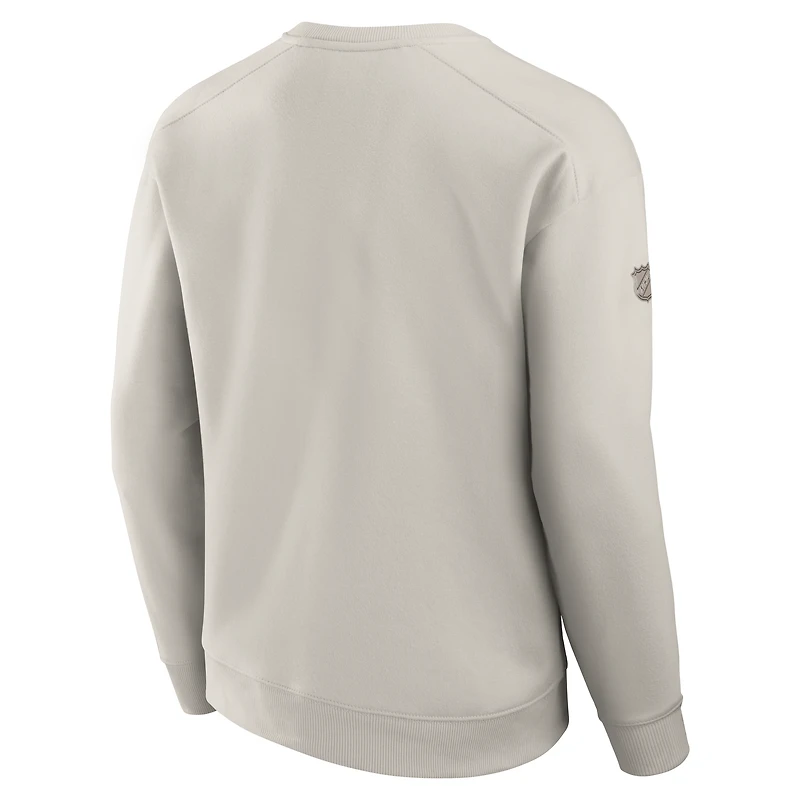 Sweat-shirt polaire authentique Fanatics gris San Jose Sharks pour homme