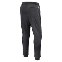 Pantalon de survêtement en polaire authentique Pro Fanatics Heather Charcoal San Jose Sharks pour hommes