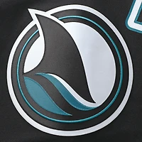 Maillot de qualité supérieure alternatif noir Logan Couture des Sharks San Jose pour hommes