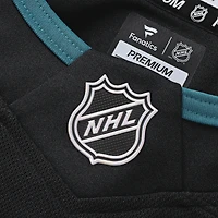 Maillot de qualité supérieure alternatif noir Logan Couture des Sharks San Jose pour hommes