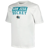 Ensemble de 2 t-shirts Fanatics San Jose Sharks Big & Tall pour hommes
